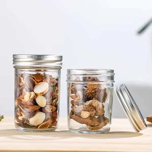 Frascos de Vidrio para Condimentos Personalizados al por Mayor, Frascos Pequeños de Vidrio de 4oz, 8 y 12 Onzas, Bocal en Verre <span class=keywords><strong>con</strong></span> Tapas - Product Image 5