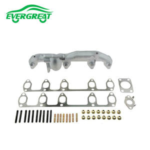 Grand collecteur d'échappement en fonte 076253033 pour moteur diesel VW Crafter 2.5 TDI BLK BJK BJJ BJL BJM <span class=keywords><strong>CEBA</strong></span> CEBB CECA CECB - Product Image 4