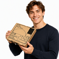 Boîte d'emballage pour pizza personnalisée, boîte alimentaire pour avion, carton ondulé recyclable, impression UV, logo personnalisé, fabricant