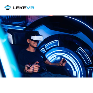 Simulateur de cinéma LEKE VR à <span class=keywords><strong>2</strong></span> places, machine de réalité virtuelle, centre de jeux de réalité virtuelle, simulateur de chaise à œufs en mouvement 9D VR - Product Image 2