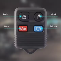 Untuk Remote Mobil Ford Keyless Smart Key untuk Edge Escape Explorer Windstar 4 Tombol 315MHZ Aksesori Kendaraan