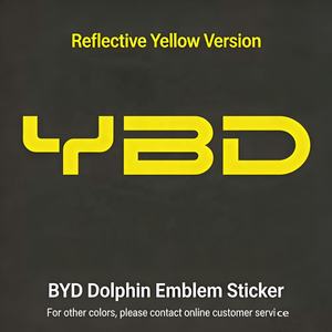 <span class=keywords><strong>Pegatina</strong></span> Reflectante Láser para <span class=keywords><strong>Coche</strong></span> BYD Dolphin, Emblema Personalizado de PVC de Alta Calidad, Impermeable, con Cambio de Color, para <span class=keywords><strong>Tuning</strong></span> DIY - Product Image 2