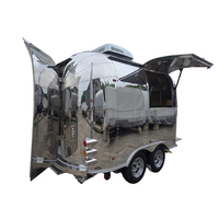 Remorque de concession en acier inoxydable, camion à pizza mobile, camion à hamburgers, camion à café, remorque alimentaire, Century Concession Trailers