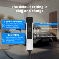 Nouveau chargeur Portable domestique 3.5 7kw Ev câble de Charge Type 2 chargeur domestique avec pour Toyota pour Rav4 & Mercedes W205 Logo pour voiture