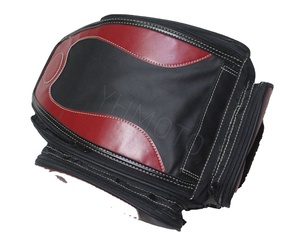 Para Yamaha YZF-R1 <span class=keywords><strong>MT</strong></span>- <span class=keywords><strong>09</strong></span> 07 Niken GT <span class=keywords><strong>V</strong></span> Star Tenere 700 motocicleta de viaje de cuero bolsa de Sissy Bar bolsa Rack asiento contenedor - Product Image 1