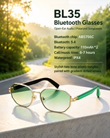 Nouvelles Lunettes Intelligentes Multicolores avec Audio, Branches Fines, Batterie 200 mAh pour la Lecture Musicale et les Appels Bluetooth