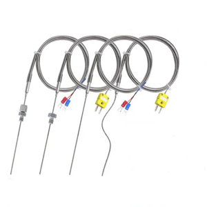 RTD Bend Resistência Temperatura Detector com Compressão Fitting Sensores - Product Image 1