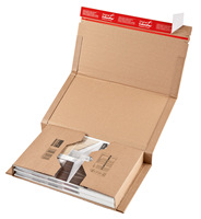 Enveloppes pour livres auto-adhésives, boîtes d'emballage réglables, emballage pour livres, boîtes postales en carton