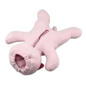 Nouveau Style mignon lapin rose bouteille d'eau mangeoire couverture en <span class=keywords><strong>peluche</strong></span> bébé bouteille couverture bébé jouets - Product Image 4