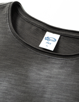 Camiseta de Hombre Oversize YKH 245GSM 100% Algodón con Efecto Desgastado, de Alta Calidad, con Logotipo Personalizado, a la Moda, Lavado Ácido, para Verano