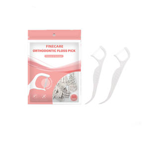 Soins bucco-dentaires Ortho <span class=keywords><strong>Flosser</strong></span> Stick Mint Brace Flossing Dents dentaires Cure-dents Orthodontique Floss Picks - Product Image 3