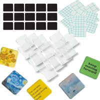 Kit de fabrication d'aimants pour réfrigérateur en acrylique DIY pour le bureau, la salle de classe, les armoires, la cuisine