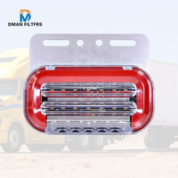 Nouvelle lampe de position latérale LED 24V pour camion, voyant de dégagement jaune, accessoires de voiture pour remorque, tracteur, bus, clignotant stroboscopique