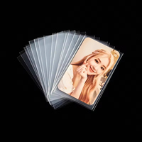 66*91mm 100Pcs Protège-cartes transparents souples pour cartes de collection TCG, cartes de sport et cartes Pokémon – Housse de protection ultra-résistante