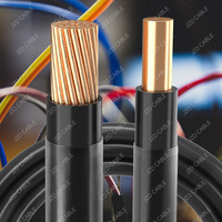 Cable Eléctrico JZD UL83 THHN THWN-2 con Revestimiento de Nailon, 2/0AWG 1/0AWG, Conductor de Cobre, Modular, para Instalaciones Ocultas en Viviendas Prefabricadas