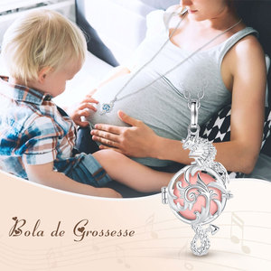 Changda Embarazo Regalos Dragón Bola Angel Chime Caller Collar para Mujeres - Product Image 6