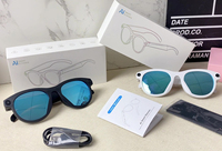 Lunettes Intelligentes Professionnelles M88S pour Hommes avec Caméra HD 4K 800W, Capture d'Action 1080P, Appel IA, Étanche et Coupe-Vent