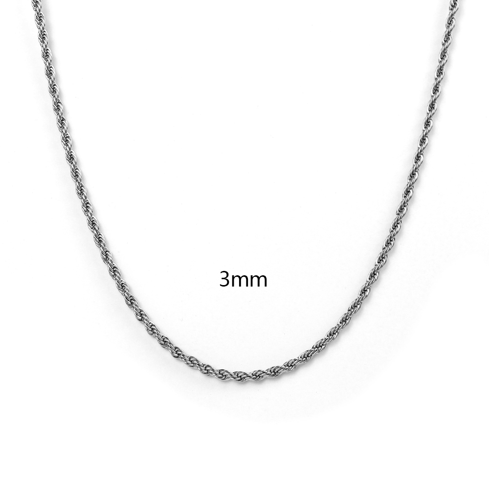 Acero plateado - 3mm