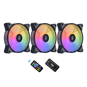 Ventilateur de boîtier <span class=keywords><strong>Aigo</strong></span> (OEM) AR12 120 mm ARGB, ventilateur de boîtier d'ordinateur silencieux, refroidissement haute performance, ventilateur CPU - Product Image 5