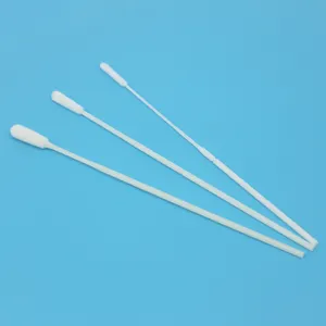 customized medical oropharyngeal swab oral nasal swab flock swab