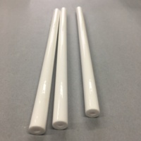 Tube d'allumage en céramique d'alumine à 95 %, électrode Al2O3 pour brûleur d'allumage