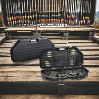 Arc à poulies de chasse avec étui rigide pour arc et flèches en plastique pour le tir