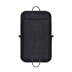 Housse de costume en tissu Oxford avec logo personnalisé, anti-poussière - Sac de rangement rayé pour manteaux et costumes, pour la protection des vêtements - Product Image 2