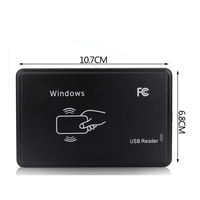 Lecteur de cartes RFID 125Khz avec interface USB, lecteur de cartes de proximité intelligent de bureau, programmeur, fonctionne pour le système de contrôle d'accès