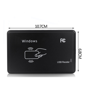 Lector de Tarjetas <span class=keywords><strong>RFID</strong></span> de 125Khz con Interfaz USB, Lector de Tarjetas Inteligente de Proximidad para Escritorio, Programador para Sistemas de Control de Acceso - Product Image 3