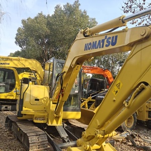 Excavadora de cadenas Komatsu PC56 de 5 toneladas, modelo 2020, importada de Japón, de segunda mano, para demolición, con motor probado. - Product Image 2