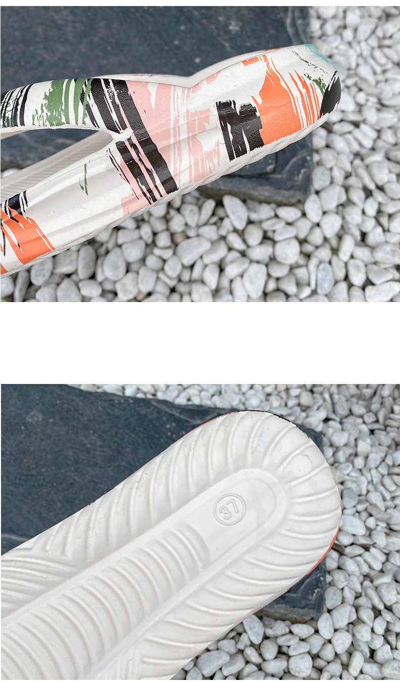 OEM Flipflops Custom Logo Men EVA Casual Slippers Soft Women Flip Flops