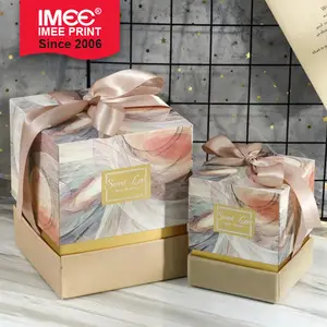 IMEE 웨딩 선물 상자 절묘한 한국어 버전 간단한 상자 생일 패키지 소녀 립스틱 선물 상자