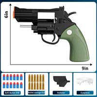 DWI Dowellin Jouet Pistolet à Balles Souples, Peut tirer des Balles en Éponge, avec 40 Balles, pour Enfants de 6 7 8 9 10 + Ans Garçons