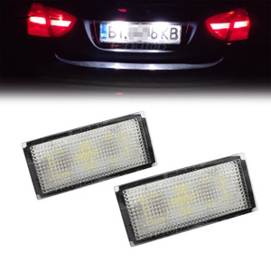 Pour <span class=keywords><strong>BMW</strong></span> série 7 E65 E66 berline 2001-2008 pièces automobiles blanc LED numéro <span class=keywords><strong>plaque</strong></span> d'<span class=keywords><strong>immatriculation</strong></span> lumières nouveau sans erreur feu arrière numéro ampoules - Product Image 3
