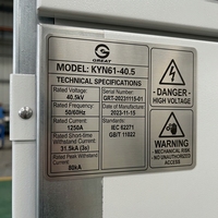 Armoire électrique industrielle amovible 630A avec revêtement métallique, protection IP4X, pour distribution haute tension et contrôle de puissance AC