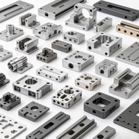 Service de fraisage CNC sur mesure, composants de support de boîtier de haute précision, pièces de rechange industrielles non standard, tournage, finition de surface personnalisée