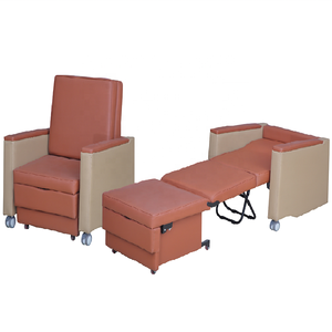 Mobilier d'hôpital de luxe, équipement médical, canapé Convertible, chaise d'accompagnement pour la famille des patients, chaise d'escorte pour hôpital - Product Image 1