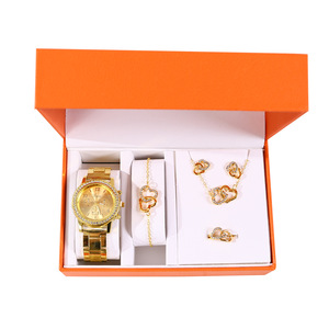 Regali di San Valentino: Orologio, Collana, Orecchini, Anello, Bracciale, Set <span class=keywords><strong>Regalo</strong></span> in Scatola, <span class=keywords><strong>Regalo</strong></span> per la <span class=keywords><strong>Mamma</strong></span>, Compleanno, Fidanzata - Product Image 3