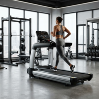 Tapis roulant électrique robuste antistatique pour la course et le fitness