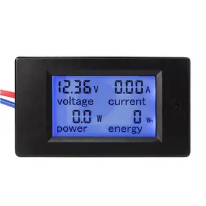 DC digital display LCD voltage current power meter module 20A built-in shunt