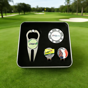 <span class=keywords><strong>Vente</strong></span> directe usine – Coffret cadeau <span class=keywords><strong>de</strong></span> golf <span class=keywords><strong>de</strong></span> luxe personnalisé – Ouvre-bouteille <span class=keywords><strong>de</strong></span> haute qualité, outil <span class=keywords><strong>de</strong></span> réparation <span class=keywords><strong>de</strong></span> divots, marqueur <span class=keywords><strong>de</strong></span> balle <span class=keywords><strong>de</strong></span> golf magnétique personnalisé - Product Image 1