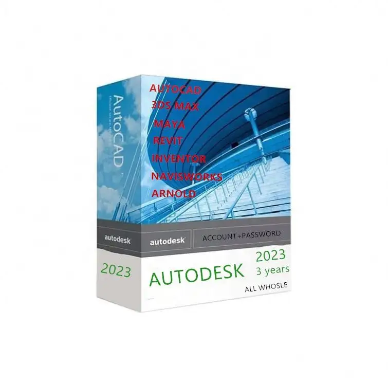 2023 AutoDesk AutoCAD Civil 3D Map 3D Mechanical Design Review Backdraft Conform Fire Inventor Electrical LT