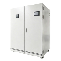 Armoire de commande électrique triphasée avec fonction de démarreur progressif de 160 kW pour équipement de traitement des eaux usées