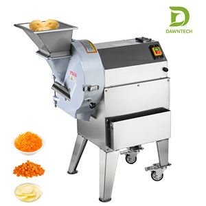 Machine industrielle multifonctionnelle pour couper les légumes |   Trancheuse, râpeuse et hachoir pour pommes de terre, carottes et concombres - Product Image 2