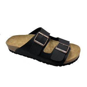 Sandalias de Plataforma para Mujer con Forro Acolchado y Suela de Cuero Genuino, Estilo Cork, para Dropshipping - Product Image 2