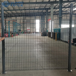 Ngoài trời 3D cong uốn dây vườn hàng rào mạ kẽm hàng rào tam giác Hàn lưới 3D hàng rào - Product Image 1