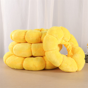 Kerah kucing donat nyaman Anti gigitan pemulihan Elizabeth kerah kerucut bedah untuk anjing kecil sedang besar - Product Image 3