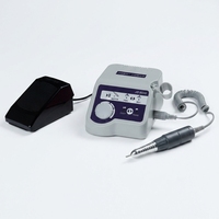 Meilleure vente : Ponceuse à ongles professionnelle portable en plastique, moteur brossé haute vitesse, prise US, certifiée CE/RoHS