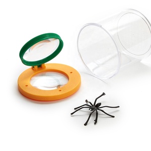 Offre Spéciale : Boîte à Insectes en Plastique avec <span class=keywords><strong>Loupe</strong></span> Transparente 3x6x – Jouet Éducatif Scientifique pour Enfants - Product Image 2