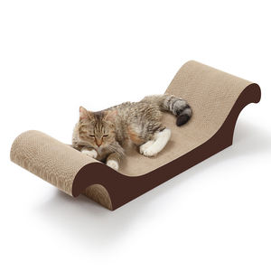 Kardus tempat tidur <span class=keywords><strong>Sofa</strong></span> kucing, tempat tidur <span class=keywords><strong>Sofa</strong></span> berbentuk papan garuk kucing santai - Product Image 5